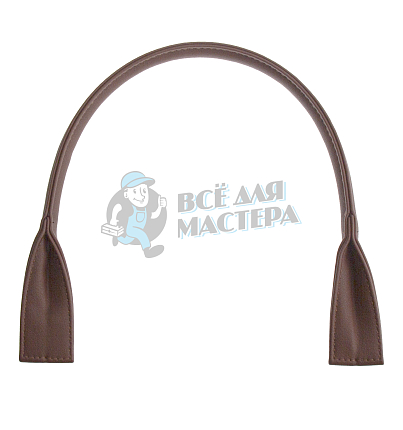 Ручка сумочная кругл.широк. 53см цв.бордо