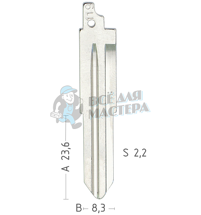 Лезвие №119 HYN7 JMC КНР