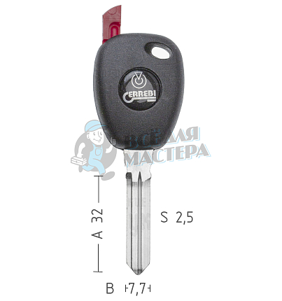T00DCA6RP TP00DAC-6D.P HU179TE а/пл.c мест.п/чип LOGAN.DACIA