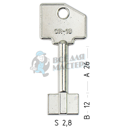 CR1G 5R7 21CRP 1CR14 - Чертеж