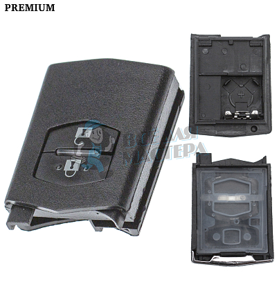 Корпус выкидного ключа 2 кнопки без жала MAZDA КНР