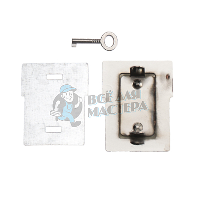 Замок портфельный 11547 цв. никель