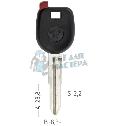 TP00MIT12P2 T00MIT7PB а/пласт.с мест.п/чип Mitsubishi 