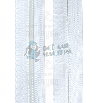 Молния-рулон Спиральная, тип 10, цвет Белый 101