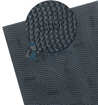 Полоса п/у 100*450*6,2 "Черепашка" Черная