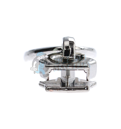 Бегунок для спиральной молнии, тип 5, сумочный N5 цв. хром 