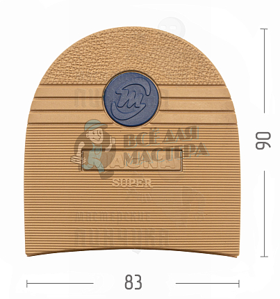 Набойка "Magna Super" р. 68 т.7,5, бежевые