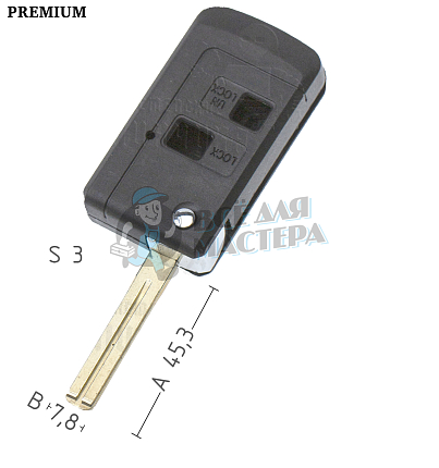 Корпус  LEXUS M01 2кн    КНР