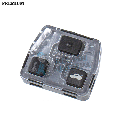 Корпус ключа для платы 3 кнопки КНР   TOYOTA