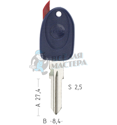 TP00FI13P2  T00GB14RPE  а/пласт.с мест.п/чип FIAT