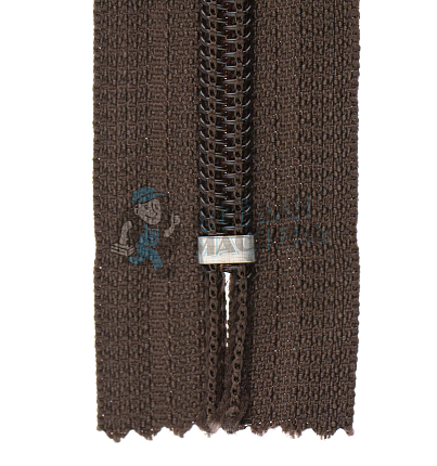 Молния 55см Коричневый