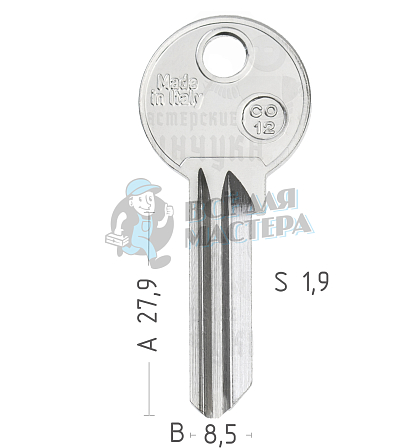 CO12 COR-22D CB19 CRB30 - Чертеж