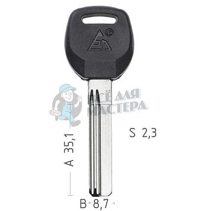 JULI 35MM 2ПАЗ. ПЛАСТ.ЛЕВ. КНР