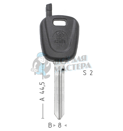 T00SZ17P TP00SUZU-17.P2 а/пласт.с мест.п/чип SUZUKI