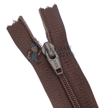 Молния обувная т7, 35см Коричневый