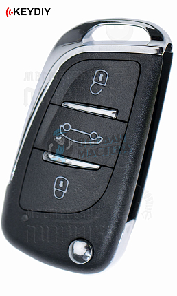 Ключ серии B-11-3 в стиле PEUGEOT/CITROEN для KD900 без встроенного чипа КНР