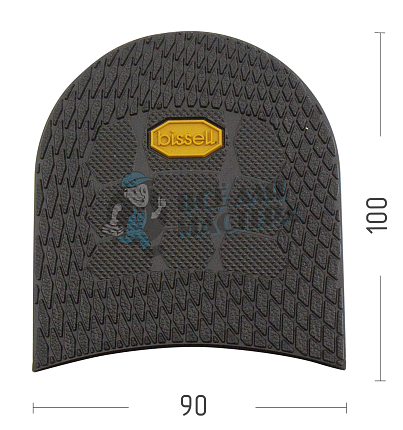 Набойка PILIGRIM RB622L, цв.черный