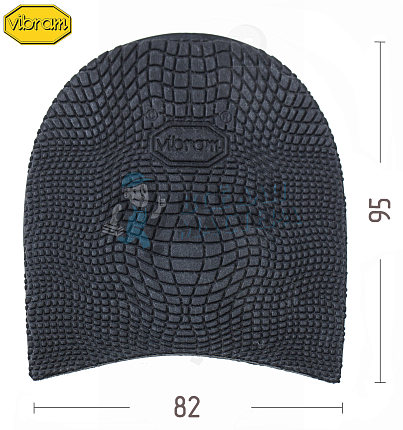 Набойка "Vibram Explosion" 5340 (020), цв. черный