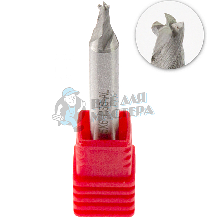 0042,HSSCo верт.фреза.ф2.5mm  - Чертеж