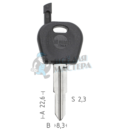 T00DW1P TP00DAE-4P1 DWO5T0 а/пласт.с мест.п/чип DAEWOO - Чертеж