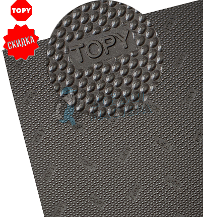 Набойки листовые "Topy  Verasoft", р-р 800х600х6мм, цв.коричневый (45)