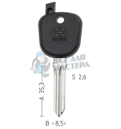 T00GM36P TP00GM-37P B111TE а/пласт.с мест.п/чип General Motors