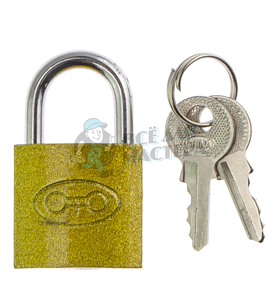 Навесной замок "TRI-GAN" 25мм (2кл)