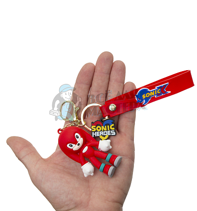 Брелок для ключей "Соник" + карабин