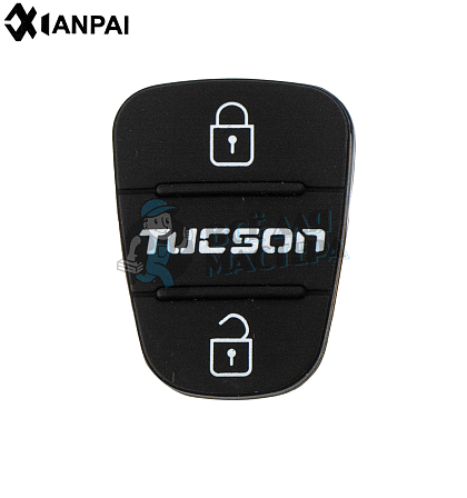 3 кнопки Резиновые для выкидушек HYUNDAI Tucson КНР - Чертеж