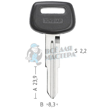 TOYO11P  TY41P78  TOY31AP  TY54P - Чертеж