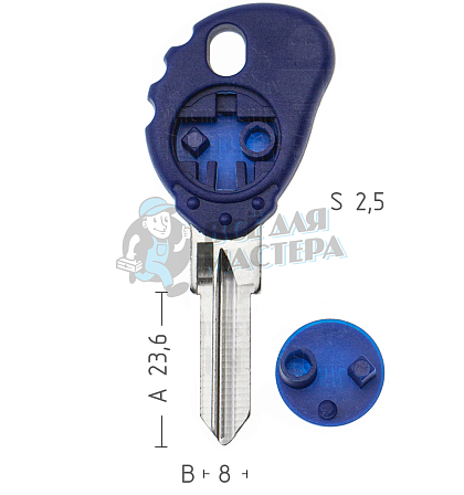 T00ZA18RP TP00ZA-9P ZD23RT0 а/пласт.с мест.п/чип MBK/YAMAHA - Чертеж