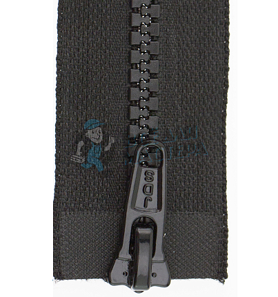 Молния Трактор "JUDSON", 120см, Тип-5, разъёмная двухзамковая, цв.черный