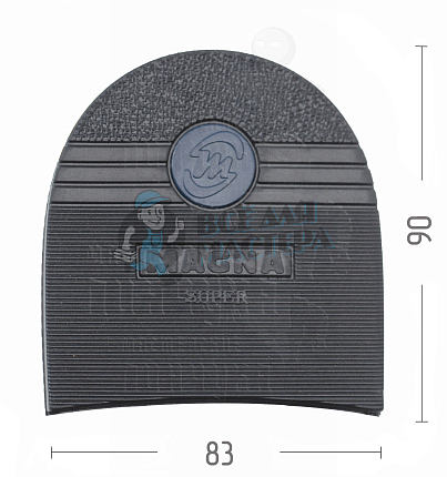 Набойка "Magna Super" р. 68 т.7, черные