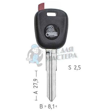 T00NS11RP TP00SUZU-20D.P2 а/пласт.с мест.п/чип SUZUKI - Чертеж