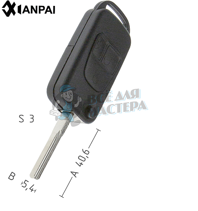 Корпус MERCEDES S48 YM30 3кн