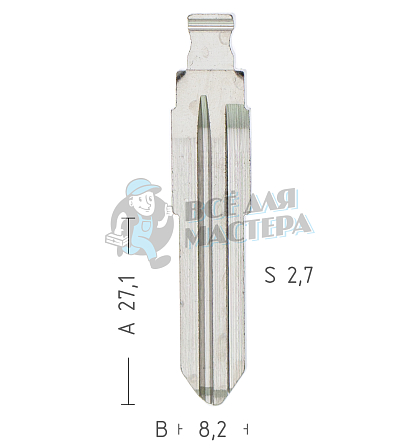 Лезвие HYN15FH 20Y - Чертеж