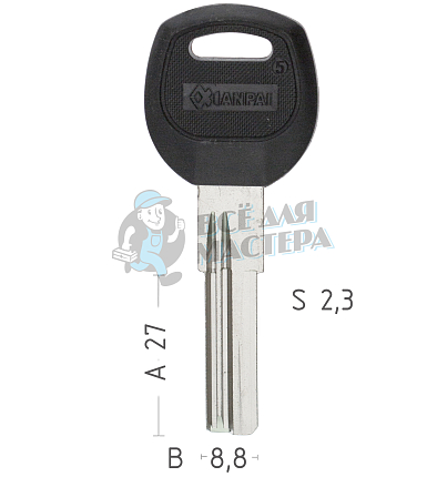 BAODEAN 2п (27*8.8*2.3) ст. AP-1D ПОД БРОНЬ 27 мм КНР