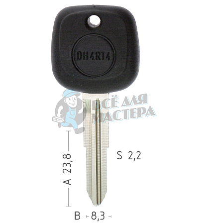Транспондер DH4RT4 DAIHATSU - Чертеж