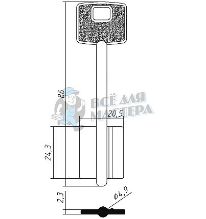 CIZ6D (желтый)