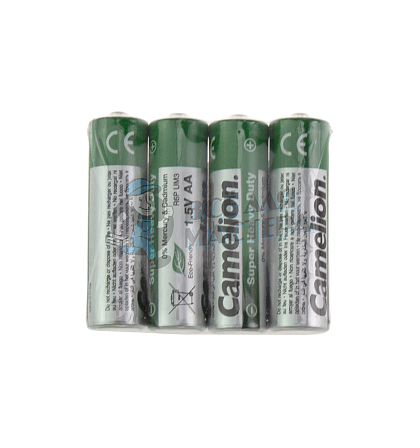 Батарейка Camelion Super Heavy Duty LR6 Shrink 4 (4/60/200) - Чертеж
