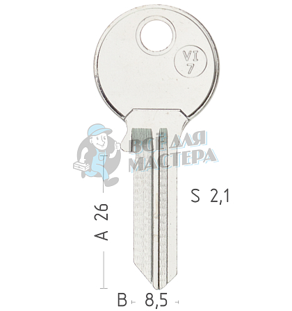 VI-7 VI13 VRO18S V14 VR5SS - Чертеж