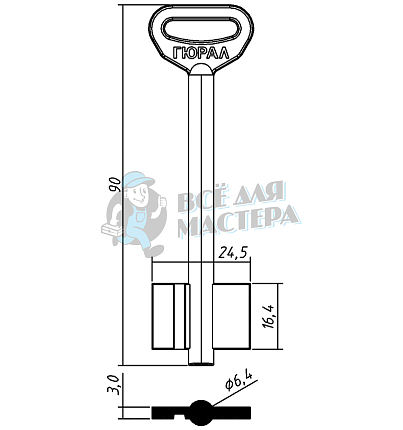 GRL1D (желтый)