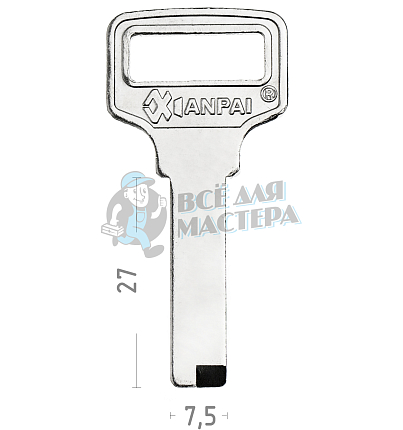 RF 1ПАЗ 7,5*28 ВЕРТ (прав) КНР