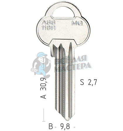ASMG5 ASS118R A31MG AA97R - Чертеж