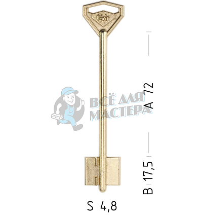 KRT3D (желтый)