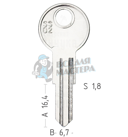SSO2 SSO2 SSO2/ED4 x Siso (почта) КНР - Чертеж