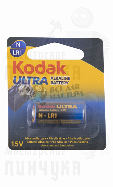 Батарейка Kodak LR1 BL1 /N MAX [KN-1] (12/72/13824) - Чертеж