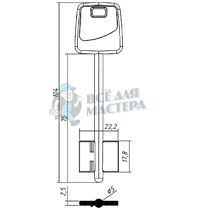 APS5DP (синий)