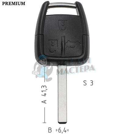 Корпус CHEVROLET S23 HU100 3кн  КНР - Чертеж