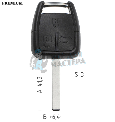 Корпус CHEVROLET S23 HU100 3кн  КНР